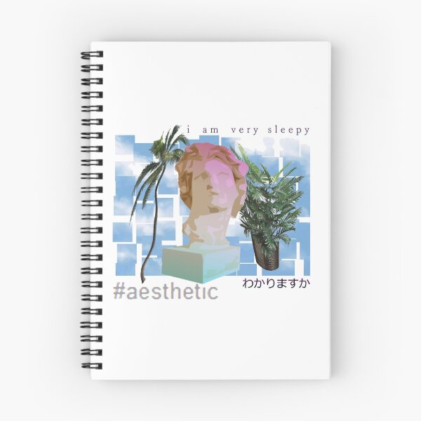 Item preview, Vaporwave Aesthetic I am very sleepy Floral Shoppe designed and sold by Kevin Hu.