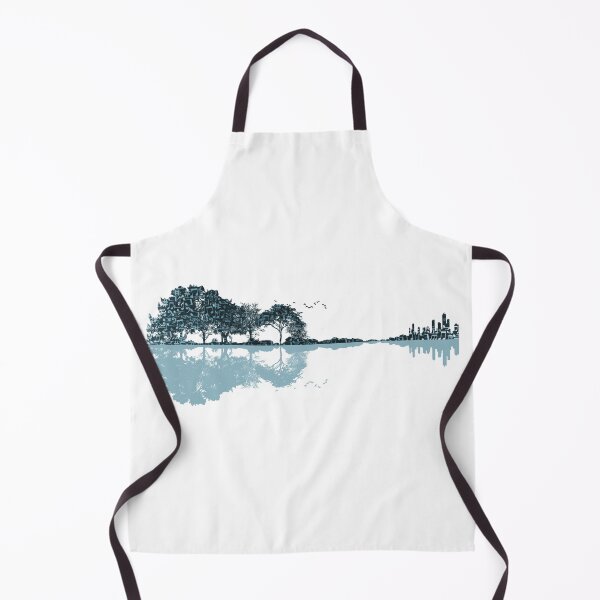 Item preview, Nature Guitar - Musical Notes -  Turquoise designed and sold by maryedenoa.