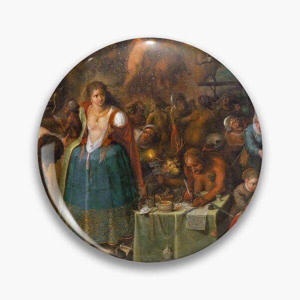 Artikelvorschau, Copy of Frans Francken (II) - The new Arrivals in Hell entworfen und verkauft von Vintage Designs +.
