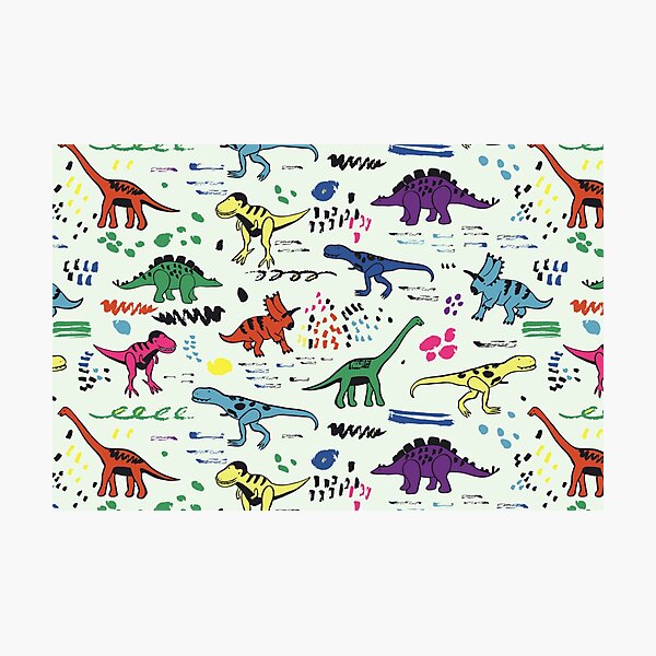 Item preview, colored dinosaur designed and sold by zanbo.