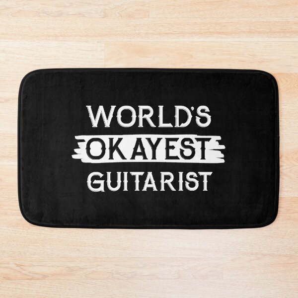 Item preview, World's Okayest Guitarist designed and sold by NikStore.