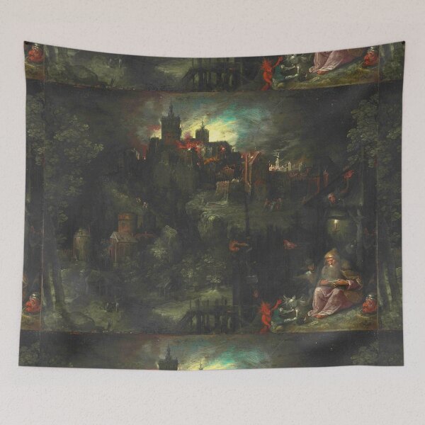 Item preview, The Penitence of a Saint -  of Frans Francken (II) designed and sold by Vintage Designs +.
