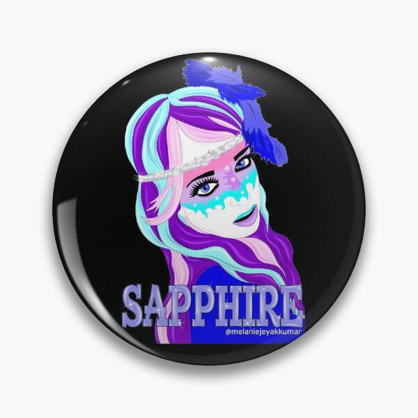 Item preview, Sapphire Princess  designed and sold by Melanie Jeyakkumar.