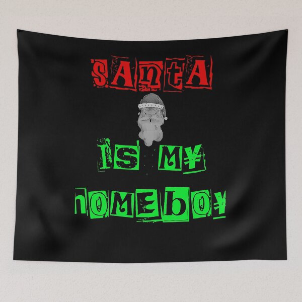 Item preview, Santa Is My Homeboy Funny Santa Claus designed and sold by The Full Cart.