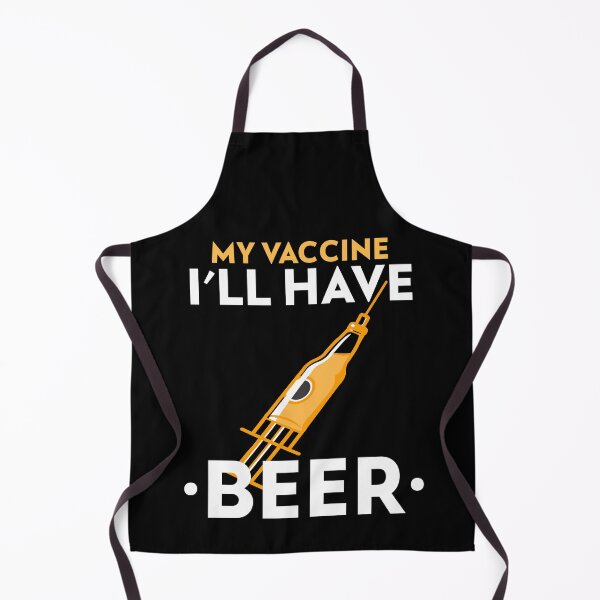 Item preview, My Vaccine I'll Have Beer designed and sold by MoonsmileProd.