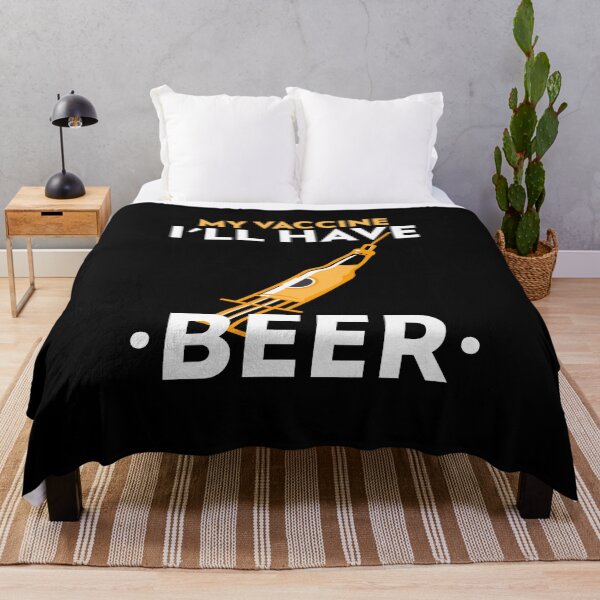 Item preview, My Vaccine I'll Have Beer designed and sold by MoonsmileProd.
