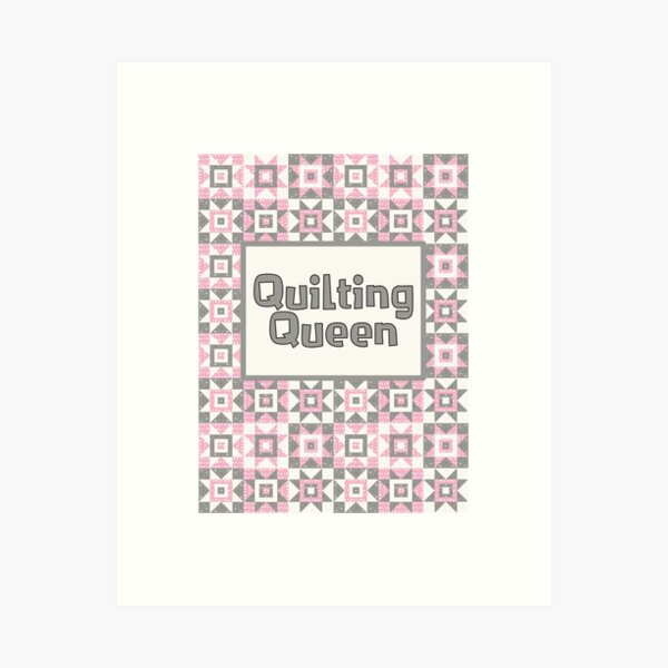 Aperçu de l'œuvre Quilting Queen créée et vendue par TeeandToast.