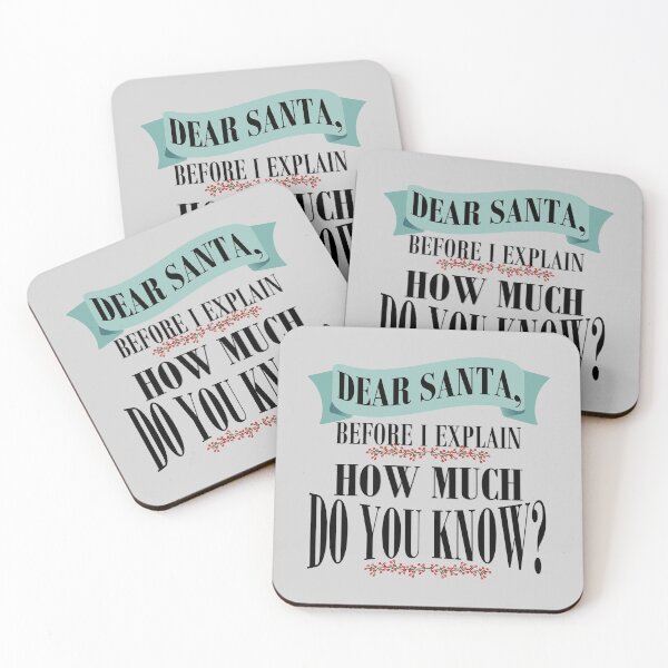 Item preview, DEAR SANTA, BEFORE I EXPLAIN, HOW MUCH DO YOU KNOW? designed and sold by Cr1sV.