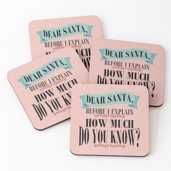 Item preview, DEAR SANTA, BEFORE I EXPLAIN, HOW MUCH DO YOU KNOW? designed and sold by Cr1sV.