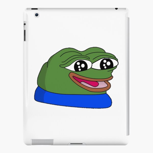 sodapoppin you can't see me pepe twitch streamer emote pepega funny dank  meme iPad Case & Skin for Sale by RUCZENO