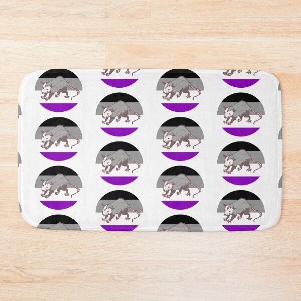 Item preview, asexual opossum  designed and sold by blueberrypossum.