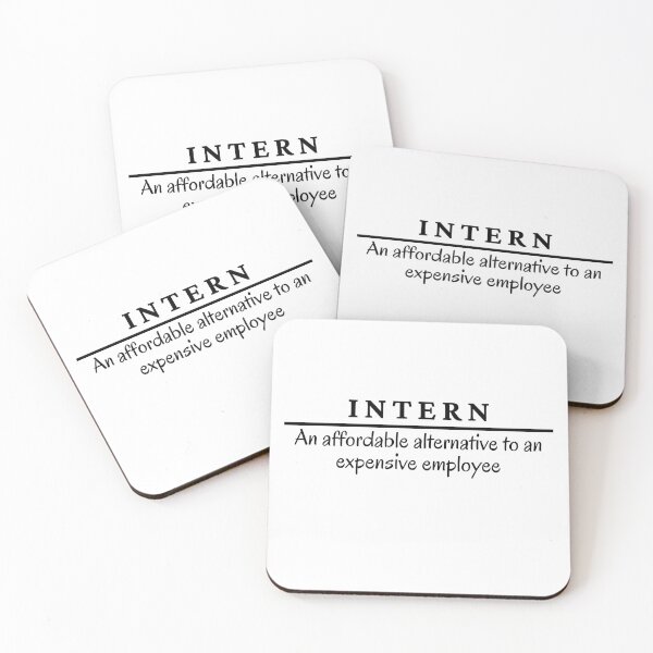 Item preview, Funny Intern definition, Internship Appreciation Gift designed and sold by Kritika 99.
