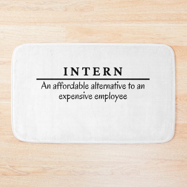 Item preview, Funny Intern definition, Internship Appreciation Gift designed and sold by Kritika 99.