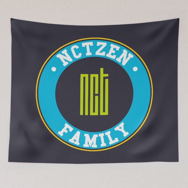 Item preview, NCT NCTzen family logo emblem typography designed and sold by Morcawork.
