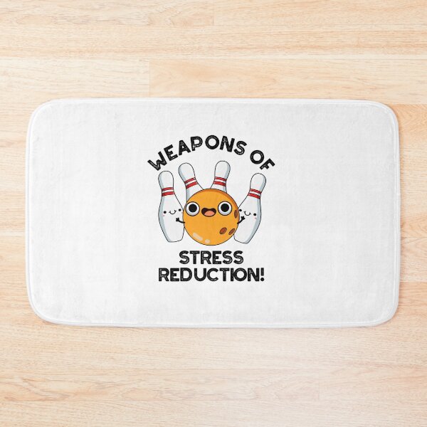 Item preview, Weapons Of Stress Reduction Funny Bowling Puns  designed and sold by punnybone.