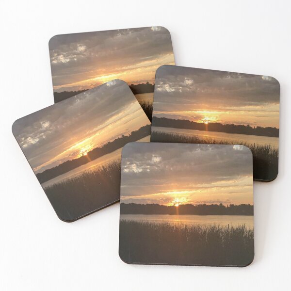 Item preview, Sundown at the Lake designed and sold by DiscGolfTees.
