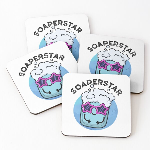 Item preview, Soaperstar Funny Soap Puns  designed and sold by punnybone.
