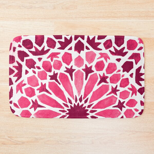 Item preview, Pink moroccan tiles designed and sold by Carolin Bentbib.