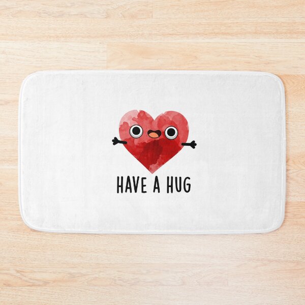 Item preview, Have A Hug Funny Heart Puns  designed and sold by punnybone.