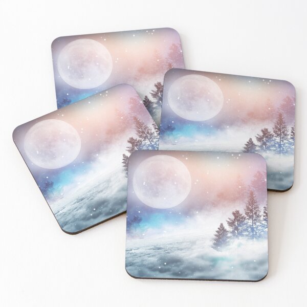 Item preview, Winter Dark Forest Snowy Landscape designed and sold by JTS STORE.