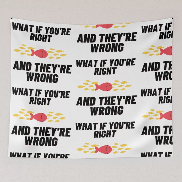 Item preview, what if you're right and they're wrong designed and sold by JocelynCrafts.