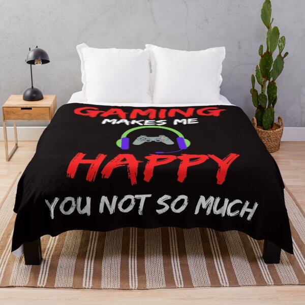Item preview, Gaming Makes Me Happy designed and sold by WoodburyLake.