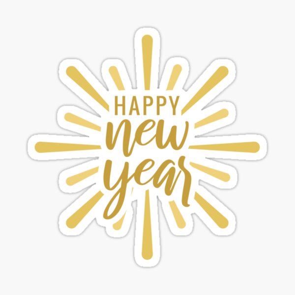 Item preview, Happy New Year Firework designed and sold by LandOfSmile.