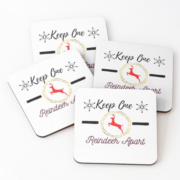 Item preview, Keep One Reindeer Apart designed and sold by leonmarket.