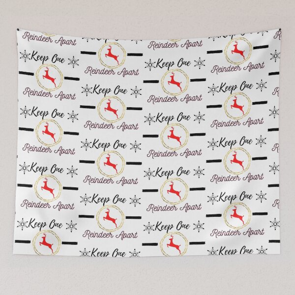 Item preview, Keep One Reindeer Apart designed and sold by leonmarket.