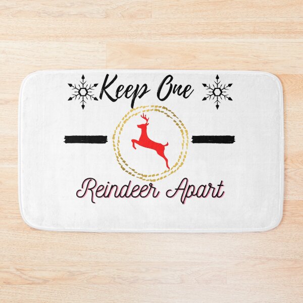 Item preview, Keep One Reindeer Apart designed and sold by leonmarket.