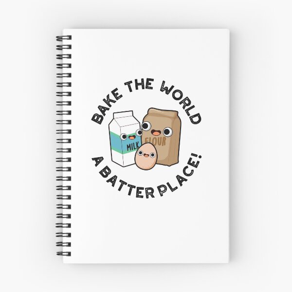 Item preview, Bake The World A Batter Place Funny Baking Puns  designed and sold by punnybone.