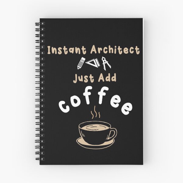 Item preview, Copy of Instant Architect, Just Add Coffee Funny Architecture  designed and sold by Stella Clue.