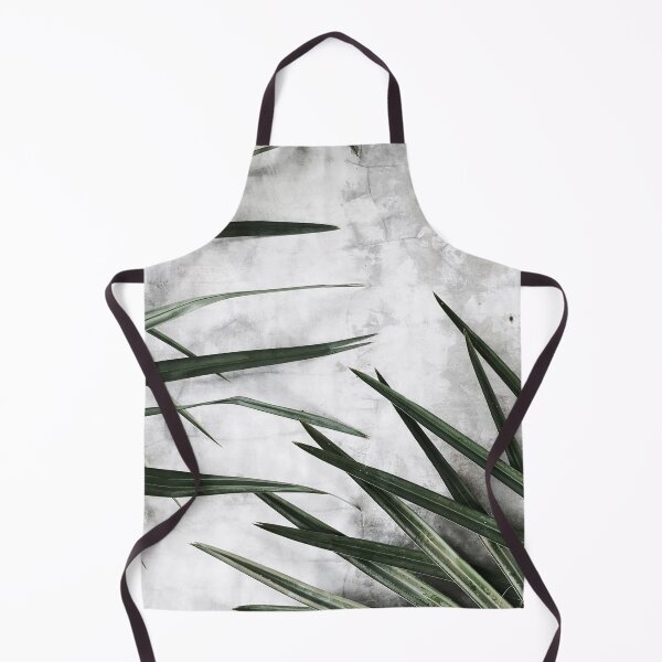 Item preview, Palm Leaves Concrete Wall designed and sold by HintofNature.
