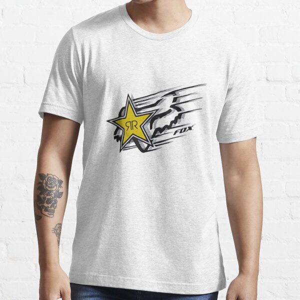 Fox and Rockstar Energy Drink Logo Essential T-Shirt