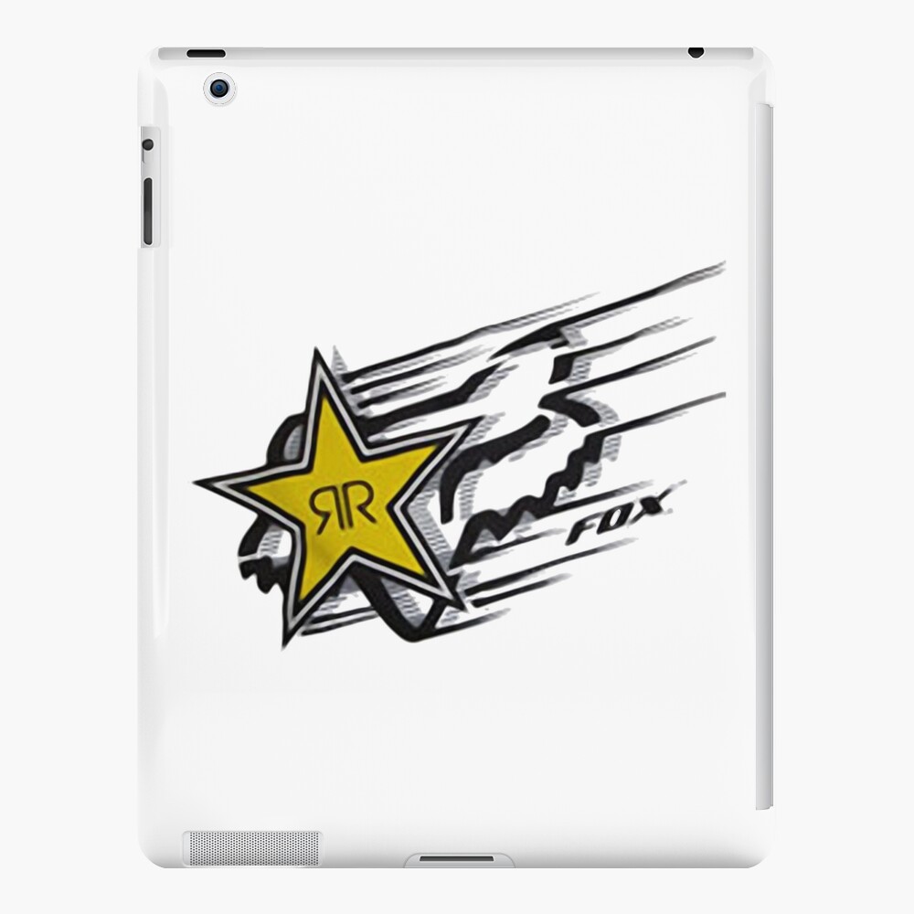 "Fox and Rockstar Energy Drink Logo" iPad Case & Skin by ...