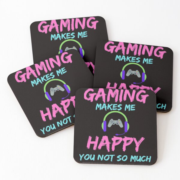Item preview, Gaming Makes Me Happy  designed and sold by WoodburyLake.