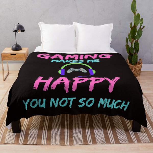 Item preview, Gaming Makes Me Happy designed and sold by WoodburyLake.