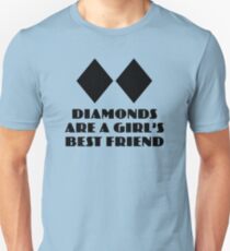 Diamonds are a Girl's Best Friend Slim Fit T-Shirt