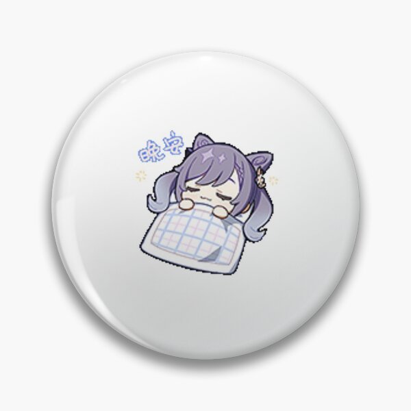 Item preview, Genshin Impact Keqing Sticker designed and sold by Sparkly Sparkle.