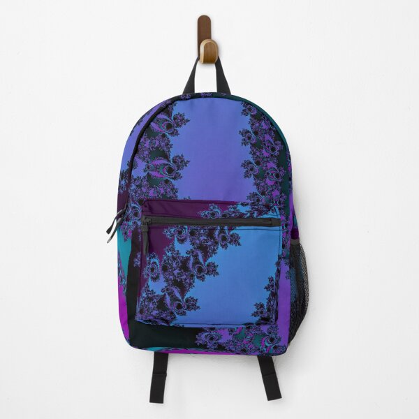 Item preview, Classy | Dramatic Black, Blue and Pink Fractal | Fractal Art designed and sold by JillyJ05.