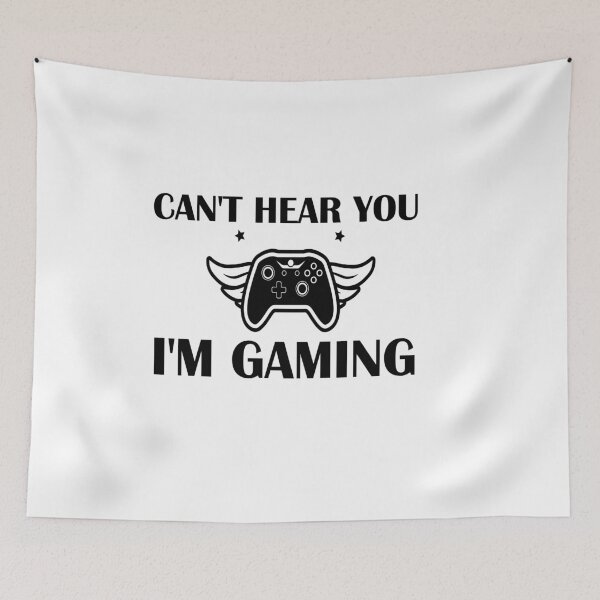 Item preview, Can't Hear You I'm Gaming designed and sold by ThebestArtshop.