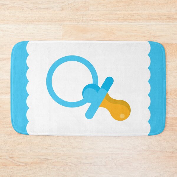 Item preview, Baby Boy Blue Cyan Pacifier designed and sold by Inogitna Designs.
