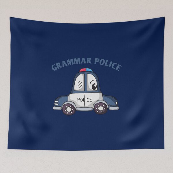 Item preview, Grammar Police Kawaii police car designed and sold by KawaiiPark.