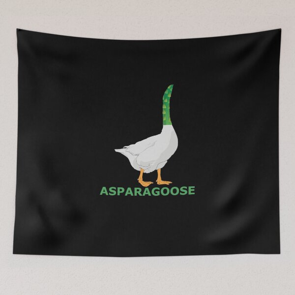 Item preview, Asparagoose slightly wrong animal mashup funny design designed and sold by AllLeftSides42.