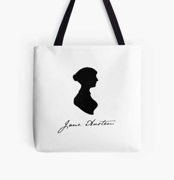 Item preview, Jane Austen; signature and silhouette designed and sold by nerdswithswords.