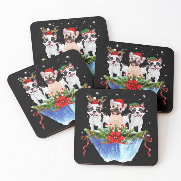 Item preview, Christmas Pajama Three French Bulldog designed and sold by euriahbennett.