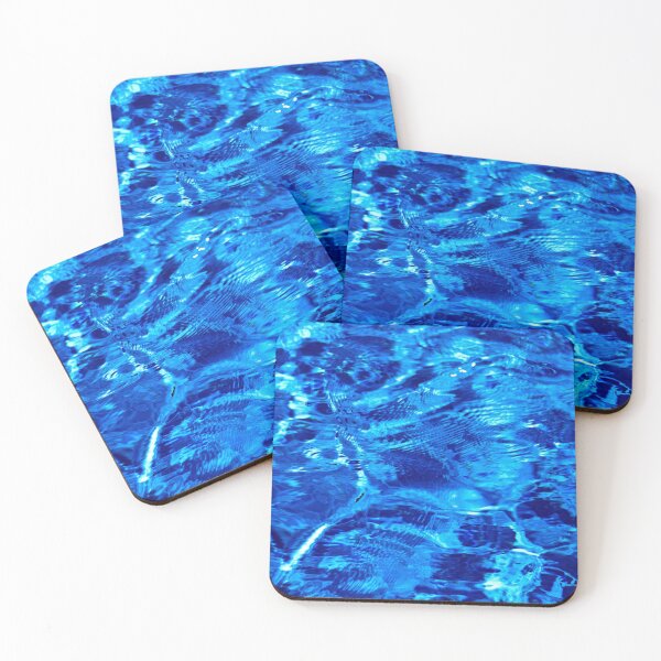 Item preview, Abstract Aqua Blue Ocean Water designed and sold by Walk-It-Off.