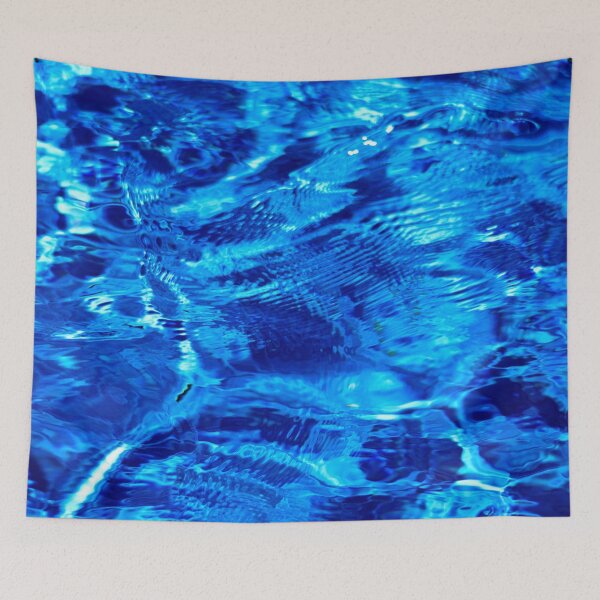 Item preview, Abstract Aqua Blue Ocean Water designed and sold by Walk-It-Off.