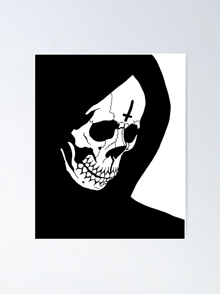 death skull cartoon