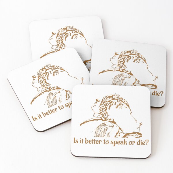 Item preview, Is it better to speak or die?  designed and sold by ade-datt.